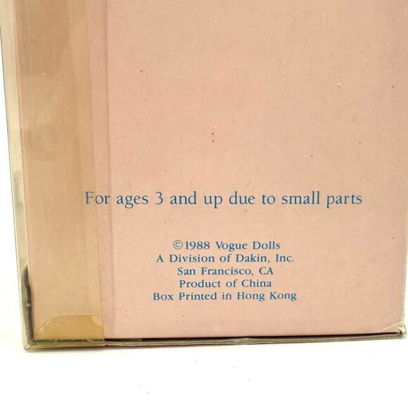 VTG 1988 Ginny Vogue 8 in. Hard Vinyl Collectors Doll NOS Princess Frog 71-3940 - Picture 6 of 8